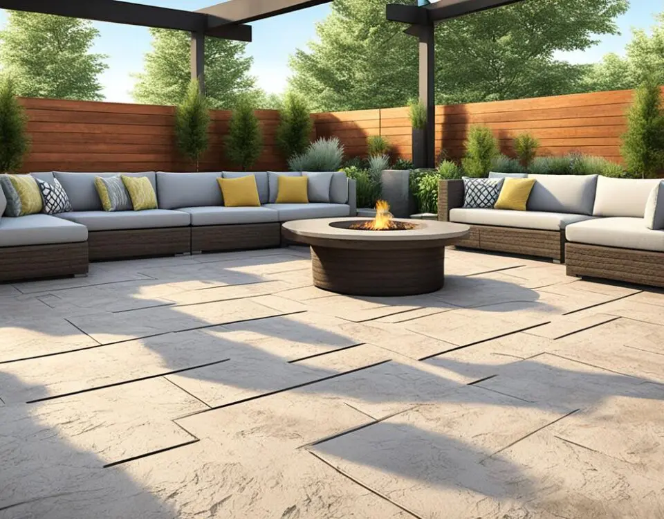 Creative Concrete Stamping Ideas