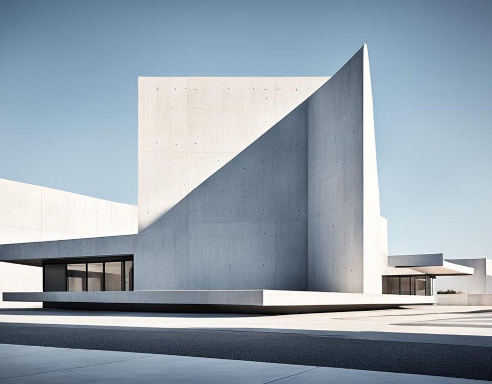 Contemporary Flair in Concrete Design