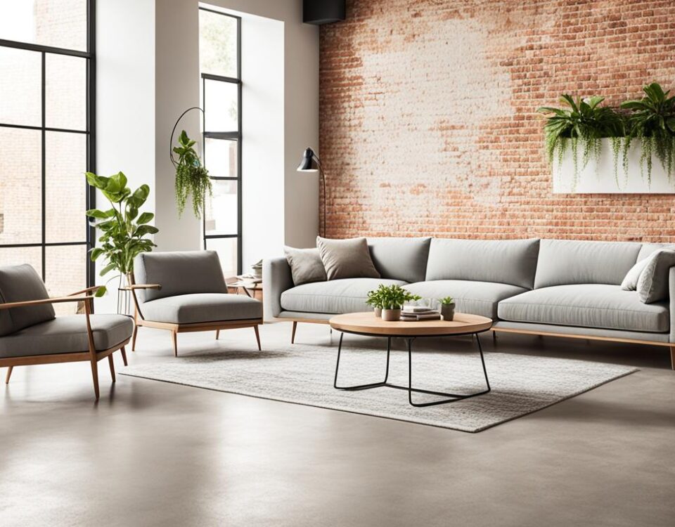 Concrete Overlay in Modern Interiors