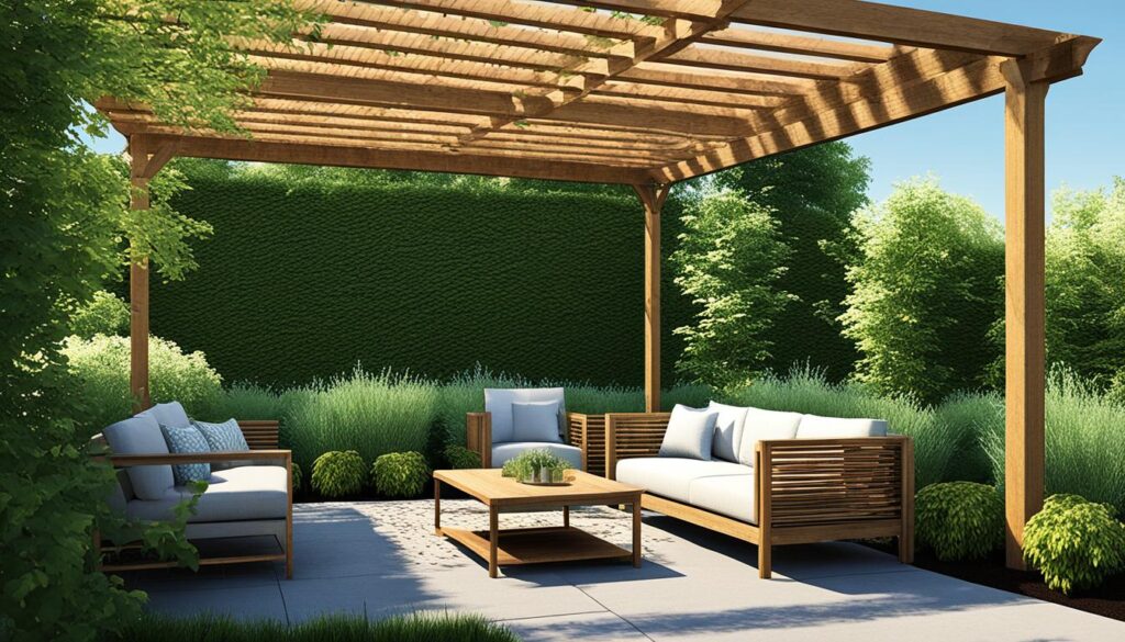 Privacy Pergola Privacy Pergola